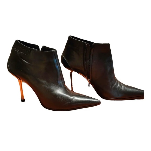 Gucci Black Heeled Ankle Boots
